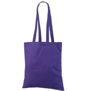 Soodsa hinnaga lillat värvi riidest kott. Mõõdud 38×42 cm